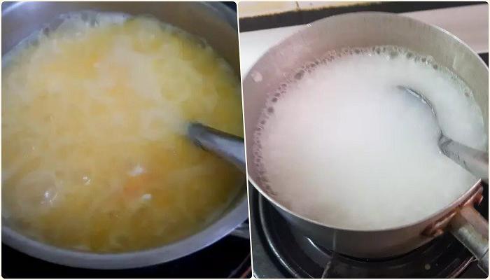 5 cách nấu cháo hàu sữa với đậu xanh, nấm rơm, trứng bổ dưỡng cho cả nhà - 11