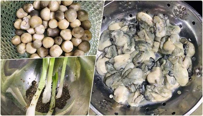 5 cách nấu cháo hàu sữa với đậu xanh, nấm rơm, trứng bổ dưỡng cho cả nhà - 13