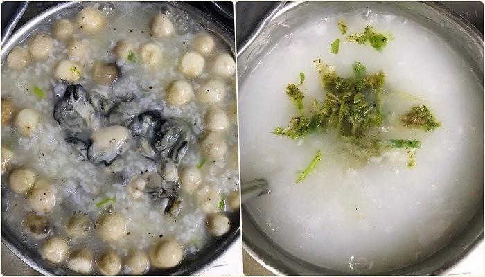 5 cách nấu cháo hàu sữa với đậu xanh, nấm rơm, trứng bổ dưỡng cho cả nhà - 15