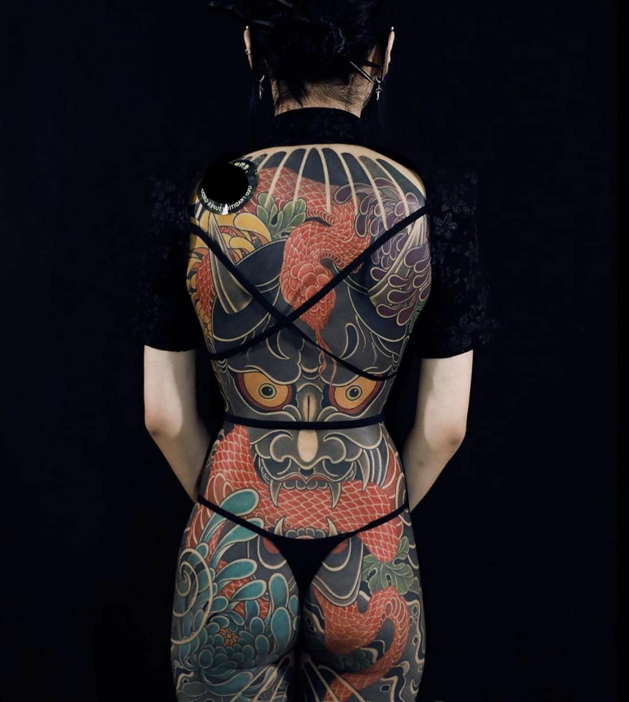 Bộ sưu tập hình xăm Nhật cổ full lưng đẹp nhất