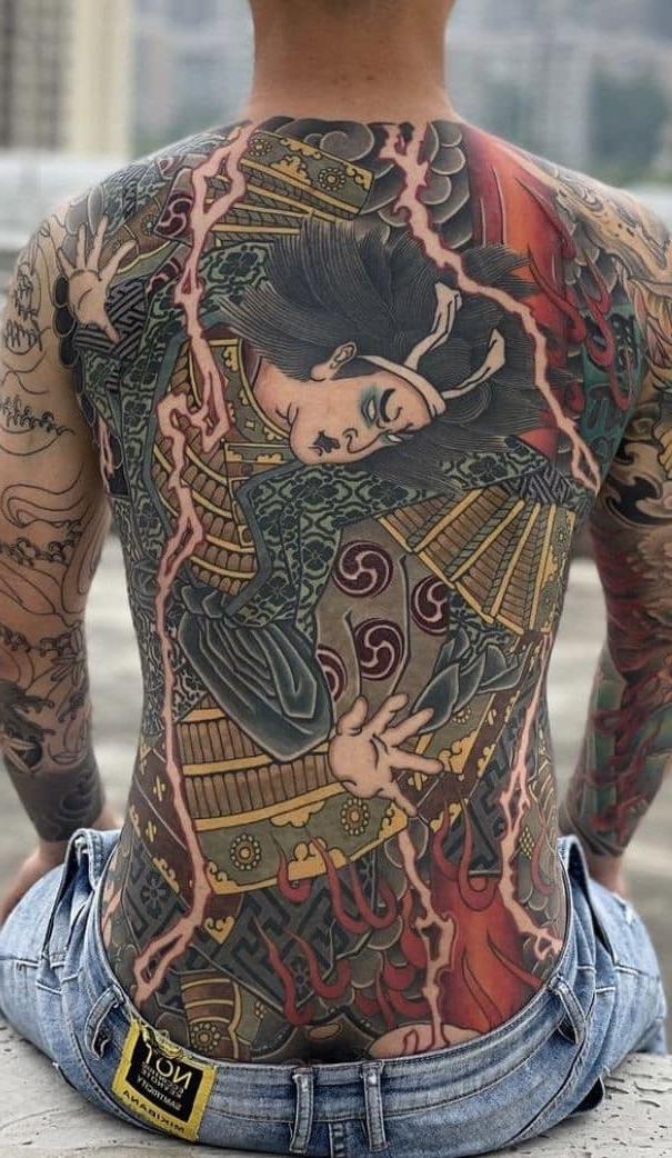 Bộ sưu tập hình xăm Nhật cổ full lưng đẹp nhất