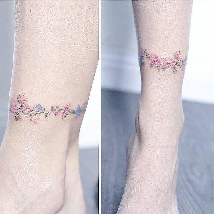 Hình xăm vòng chân Nhật cổ đẹp nhất và độc đáo