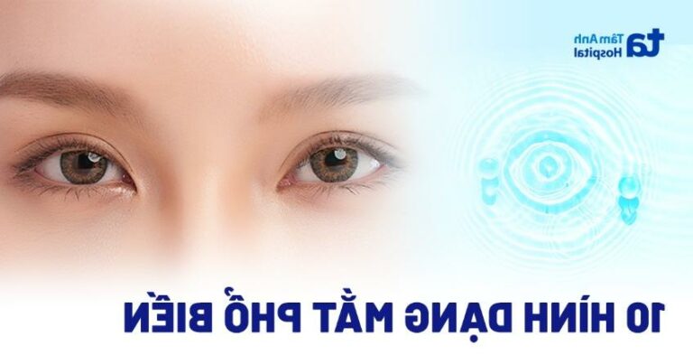 Các kiểu mắt người và 10 hình dạng mắt phổ biến