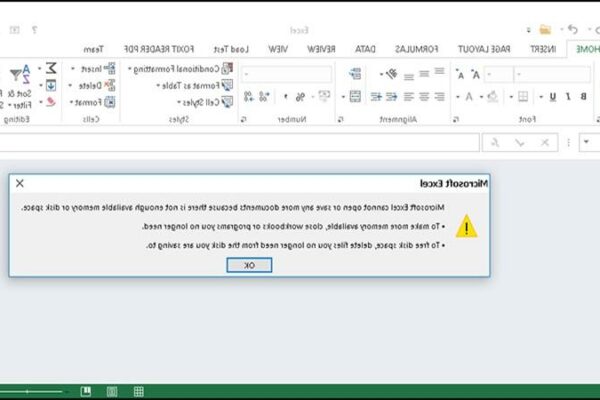 5 cách khắc phục lỗi không mở được file Excel khi tải về