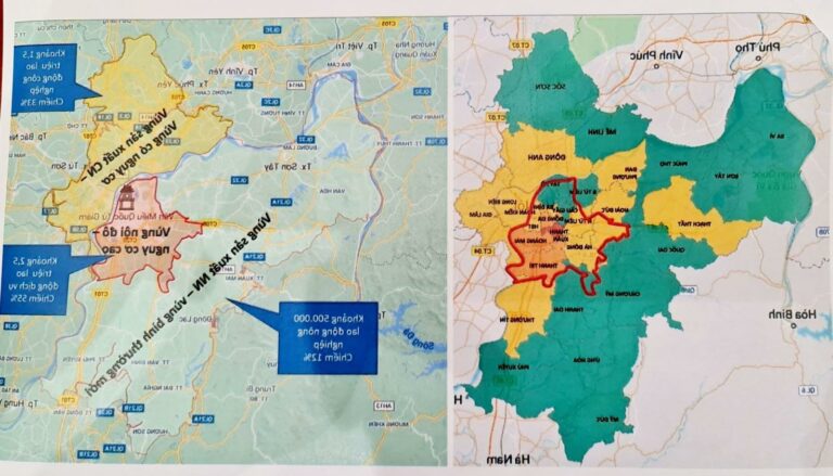 Hà Nội công bố 10 quận nội thành và một phần địa bàn của 5 quận huyện ven đô áp dụng Chỉ thị 16 từ ngày 6/9/2021