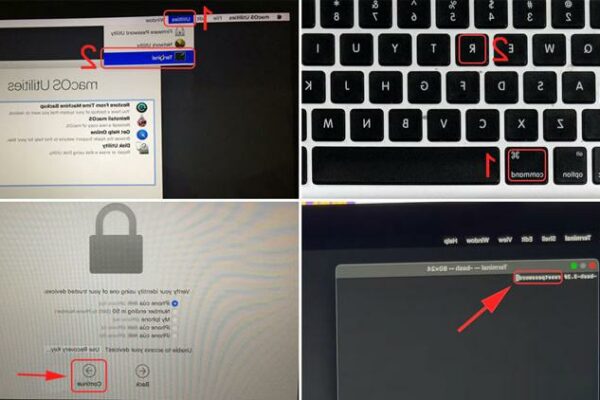 Quên pass MacBook & cách lấy lại mật khẩu MacBook