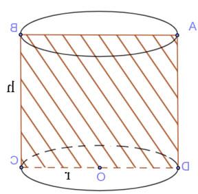 h=frac{text { Stoan phan }-2 pi r^2}{2 pi r}