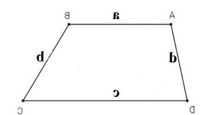 Công thức tính diện tích hình thang khi biết 4 cạnh