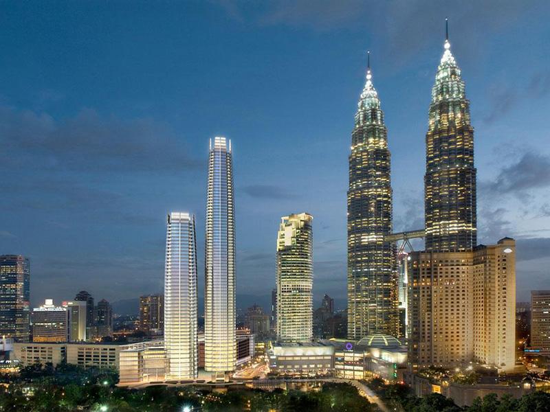 Four Seasons Place Kuala Lumpur là tòa nhà cao thứ 6 tại Đông Nam Á