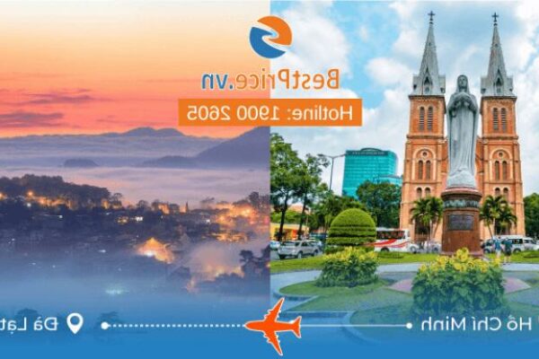 Vé máy bay Sài Gòn (TP.HCM) đi Đà Lạt