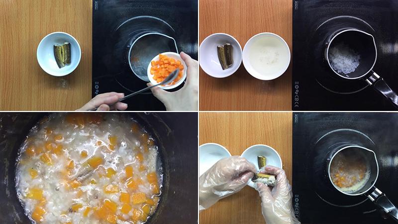 9 cách nấu cháo cà rốt cho bé 6 tháng ăn dặm đơn giản nhất - 14