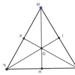 Các tính chất đường trung tuyến trong tam giác đều