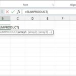 Tính tổng nhiều điều kiện với hàm SUMPRODUCT trong Excel